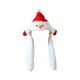 thumbnail image 1 of Gorro navideño lindo, cómodo y divertido con orejas que se mueven y saltan, ideal para las fiestas. Muñeco de nieve, 1 of 9