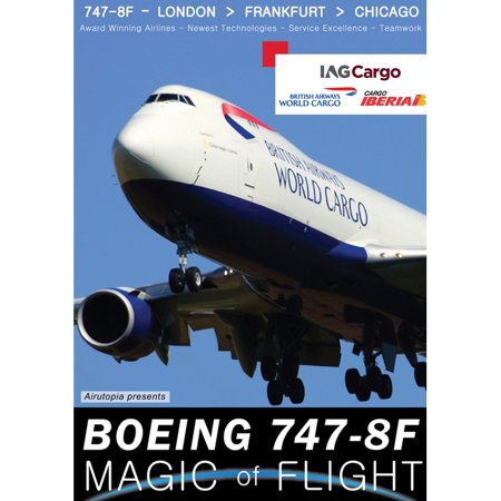Airway Head - Magic Of Flight: Boeing 747-8F Cockpit British Airways World Cargo DVD