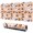 Halloween Ghost Candy Corn Pattern, variant on Halloween Ghost Candy Corn Pattern Extended Large Mouse Pad, Keyboard Mouse Pad with Non Slip Base & Stitched Edges, Thick Padded Gifts for Office Work Gaming,31.5"x15.7"