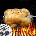 thumbnail image 2 of Jinsinto Fourchette Tourne Broche Fourchette Barbecue, Broche et Pointe pour Rôtissoire Diamètre Ensemble de 2, 2 of 5