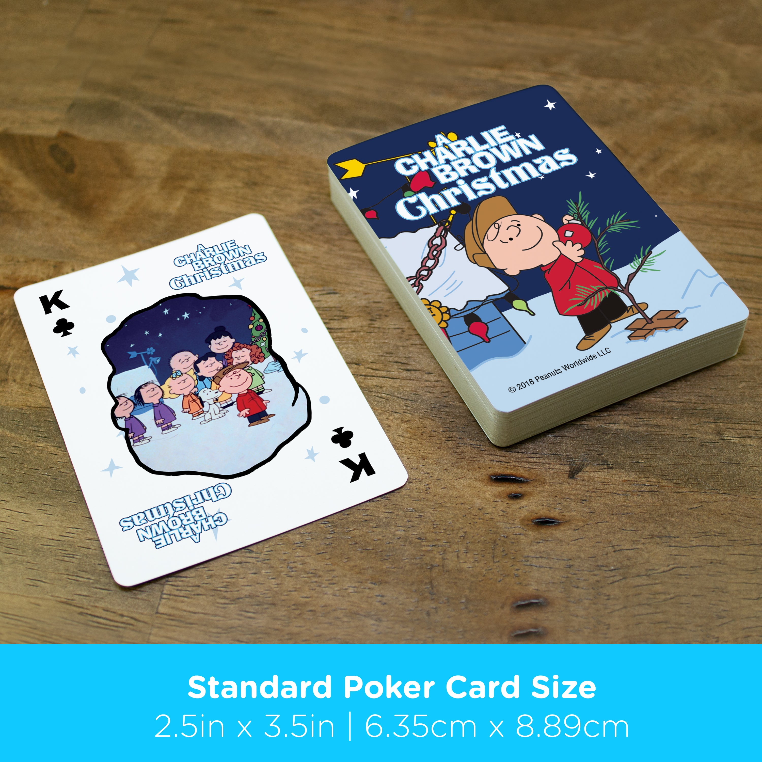 Peanuts Charlie Brown Christmas Playing Cards
