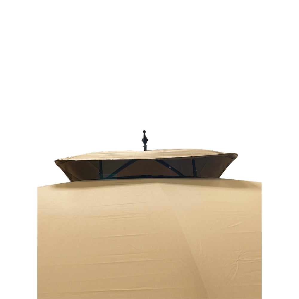 Garden Winds Replacement Canopy Top Cover Compatible with The Style Selections 10ft Gazebo -TPGAZ9116D TPGAZ9126B TPGAZ9126A - Riplock 350