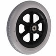 thumbnail image 4 of Wheelchair rear wheel 12in wheelchair wheel Wheelchair Wheel 12in Polyurethane Antiskid Infarctate Rear Wheel Solid Tyre for Replacement 30cm/12in Grey ANGGREK Otros, 4 of 8