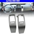 thumbnail image 2 of 1pair Left Right Side A/c Dashboard Air Outlet Trim Frame For Prius 2004-2009 Chrome Vents Panel De, 2 of 5