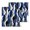 Blue, variant on Blue Black Stripes Kitchen Dish Towels for Drying Dishes Set of 2, Modern Abstract Ombre Grey White Lines Waffle Weave Microfiber Hand Tea Bathroom Towels Quick Dry & Absorbent Towel 12x12