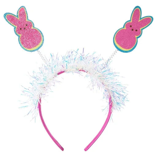 Peeps Easter Bunny Headband – Plush Novelty Holiday Accessory