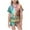 Beige, variant on Girls Pajama Sets Short Sleeve with Plaid Shorts Cute Sleepwear Teen Girl Cartoon Sleep Tee Summer Lounge Pj Set,Blue 8-9 Years