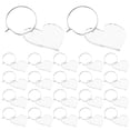 thumbnail image 1 of FOMIYES 30Ud Adornos Acrílicos En Forma Para De Vino Con Etiquetas Reutilizables, 1 of 8