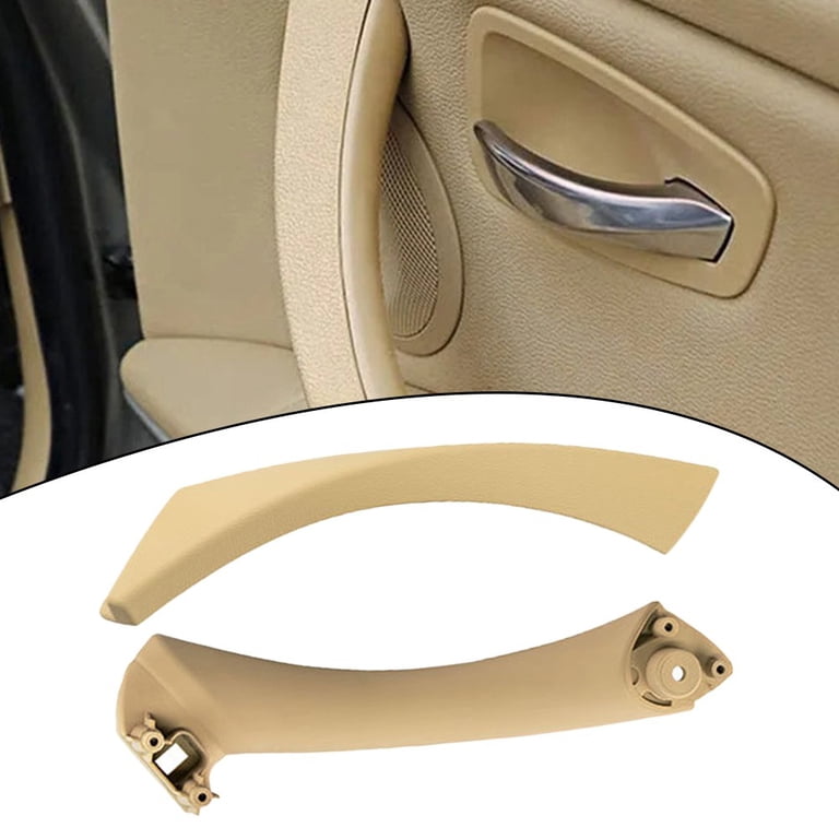 Right Side Interior Door Handle Cover For BMW E90 3-Series (2004-2012) - Beige
