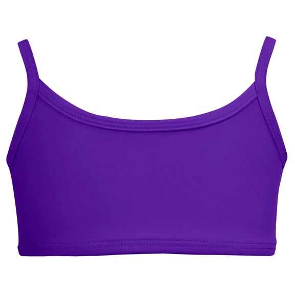 Girls UPF 50 Bikini Swim Top | Purple
