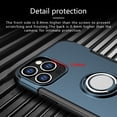 thumbnail image 5 of FIEWESEY for iPhone 13 Pro 6.1 Inch Case, Anti-Scratch Shockproof Case 360 Degree Rotation Finger Ring Holder Kickstand [Work with Magnetic Car Mount] for iPhone 13 Pro 6.1 Inch(Navy), 5 of 6