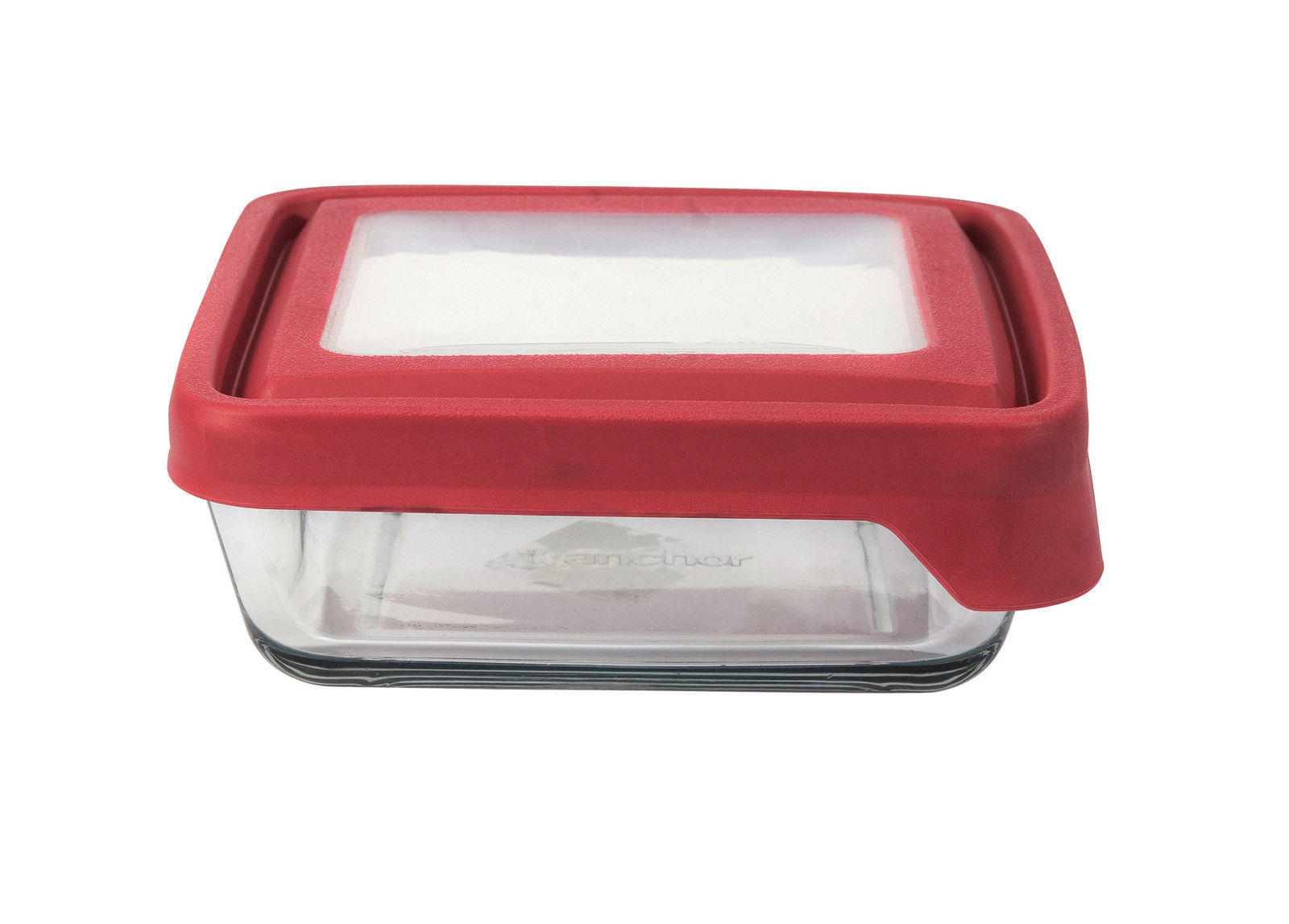 Anchor Hocking TrueSeal Glass Square Storage Container 4.75Cup, Red Walmart Canada
