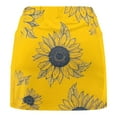 thumbnail image 4 of Sakmal Women's Shorts Gym Oversized Mini Skirt 5" Comfy Skorts for Women, 4 of 5