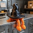 thumbnail image 2 of XGFHYJEH Halloween Incense Holder, Cute Spooky Ghost Pumpkin Wizard Resin Incense Burner, Eco-Friendly Lightweight Tabletop Ornament for Home Shelf Halloween Party Holiday Gift Decor, 2 of 6