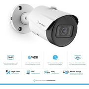Amcrest UltraHD 5MP Outdoor POE Camera 2592 x 1944p Bullet IP Security Camera, Outdoor IP67 Waterproof, 103Â° Viewing Angle, 2.8mm Lens, 98.4ft Night Vision, 5-Megapixel, IP5M-B1186EW-28MM (White)