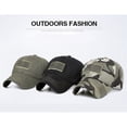thumbnail image 2 of Mens Outdoor Army Military Hat Baseball Snapback Sports Cargo Casual Ball Cap, 2 of 3