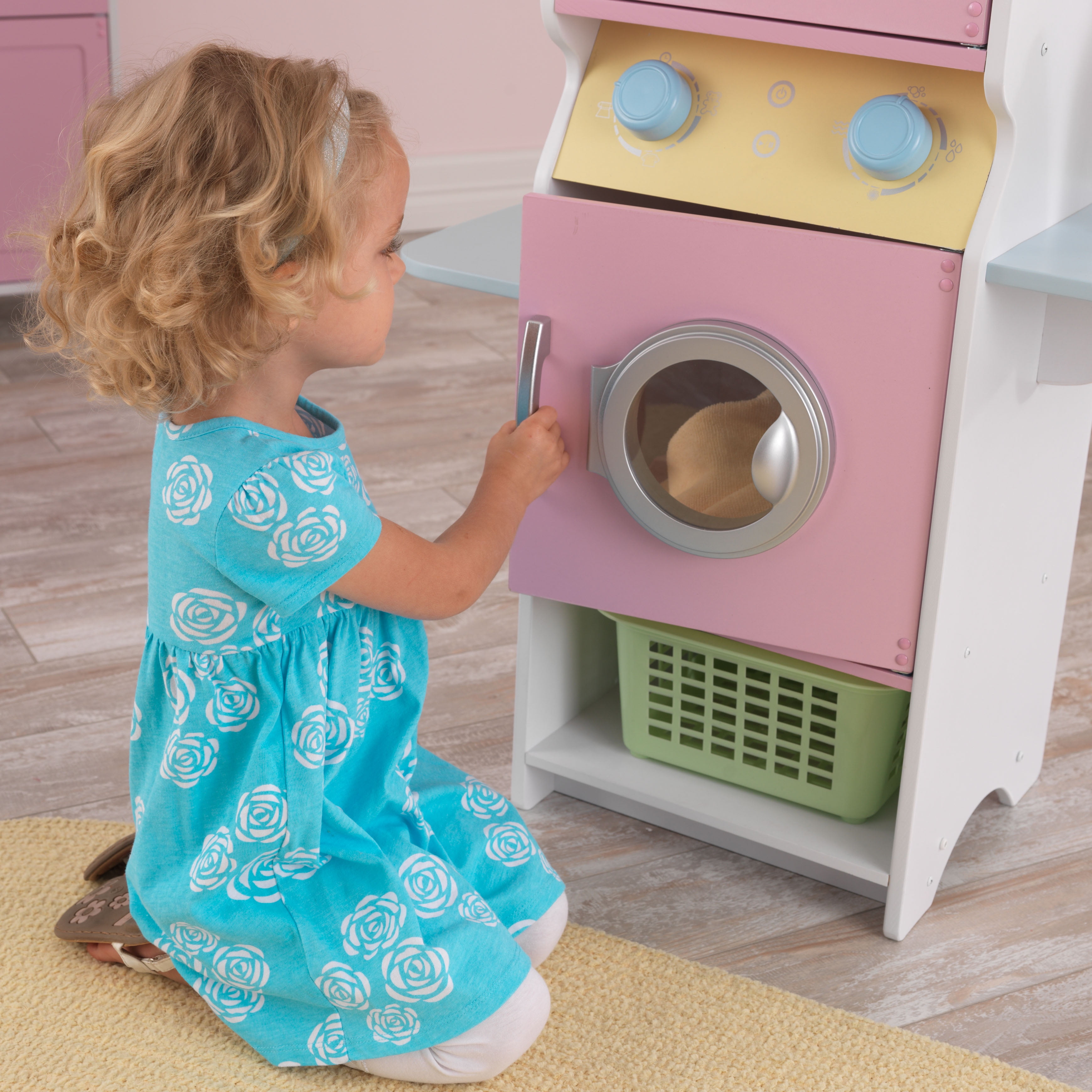 kids play washer and dryer set