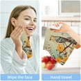 thumbnail image 7 of Vintage Bird Washcloths, Soft and Absorbent Cotton Towel, 4 Pack 12 X 12 Inches Premium Quick Dry Face Towel Wash cloth, 7 of 7