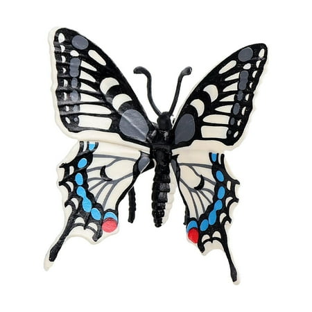 Almencla Butterfly Animal Model Education Biology Cognitive Toy Early Education Butterfly Figurine Toy for Party Decoration Photo Props