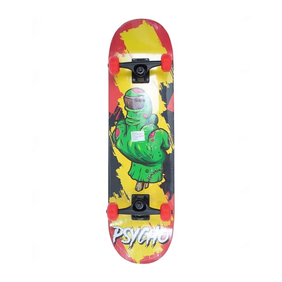 Patineta semiprofesional marca Psycho diseño dedo Psycho Dedo