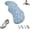Leopard Blue, variant on Full-Body Pillow — Designed for Side Sleepers | Dimensions: 105 × 30 cm | Soft, Comfortable, and Firmly Supportive — Helping You Enjoy a Restful Sleep (Blue)