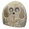 thumbnail image 5 of Stone Age Creations Natural Stone 12"H Boulder Dog, 5 of 7