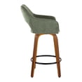 thumbnail image 5 of LumiSource Mustang 26" Fixed-Height Counter Stool - Set of 2, 5 of 6