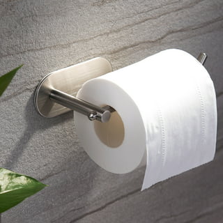  Dokpav Toilet Roll Holder, 3M Self Adhesive Drilling Paper  Holder, Black Toilet Paper Holder with Storage Shelf, Stainless Steel Wall  Mounted Toilet Roll Holder for Bathroom, Washroom, Kitchen : Tools 