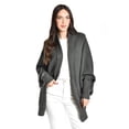 thumbnail image 1 of Cardigan de manga murcielago Roman Fashion /Juvenil, 300 (Gris obscuro) gris oscuro CH, 1 of 5