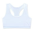 thumbnail image 2 of 2 Pack Girls Training Bras Flex Fit Seamless Cami Bralettes Junior Clothes for Teen Girls Kids Bra Fit for 8-14 Years Teen, 2 of 4