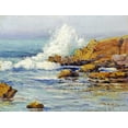 thumbnail image 2 of Hills, Anna Althea 18x15 White Modern Wood Framed Museum Art Print Titled - Summer Sea, Laguna Beach, 2 of 4