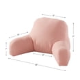 thumbnail image 4 of Solid Blush Cotton Duck Junior Bed Rest Pillow, 4 of 4