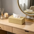 thumbnail image 4 of Tissue Box Holder Multipurpose Refillable, Household Car Office Toilet Paper Storage Box, Wide Mouth Smooth Dispenser for Easy Tissue Pulling, Detachable Tissue Cover for Daily Use, 4 of 6