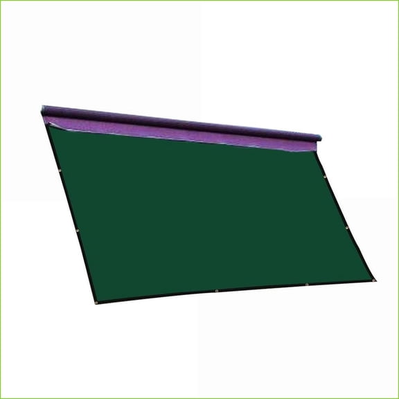 RV Awning Privacy Sunblock Shade Panel, 10ft x 16ft, UV Protection for Camping RV | Rectangle | Forest Green