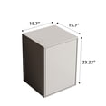 thumbnail image 6 of NessCarsti Modern Storage Cabinet with Drawers and Shelves for Kitchen, Dining Room, Living Room Coffee Bar Cabinet, White (B31.4″), 6 of 9