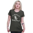 thumbnail image 3 of In Memory Of Being Single Married Womens Slim Fit Graphic Tee Brisco Brands M, 3 of 4
