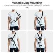 X-super Home VR Gunstock for Meta Quest 2/3 with Adjustable Grips, Left-Hand Friendly, Tactical Sling System
