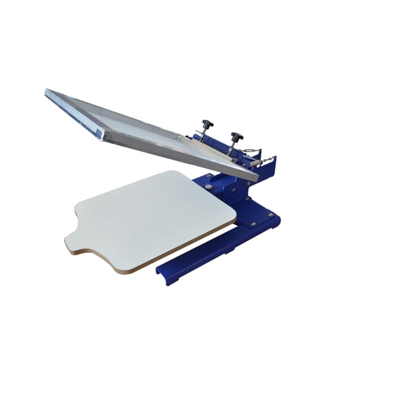 TECHTONGDA Single Color Screen Printing Equipment Frame Incline 30? Machine Press