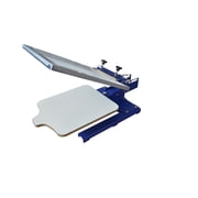 PreAsion Tiltable 1 Color Screen Press Desktop Screen Printing Equipment With Adjuestable Pallet
