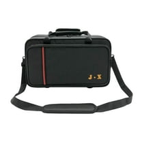 Almencla BB Clarinet Carrying Case Padded Handle Oxford with Exterior Pocket Portable Clarinet Gig Bag for Travel Stage Outdoor