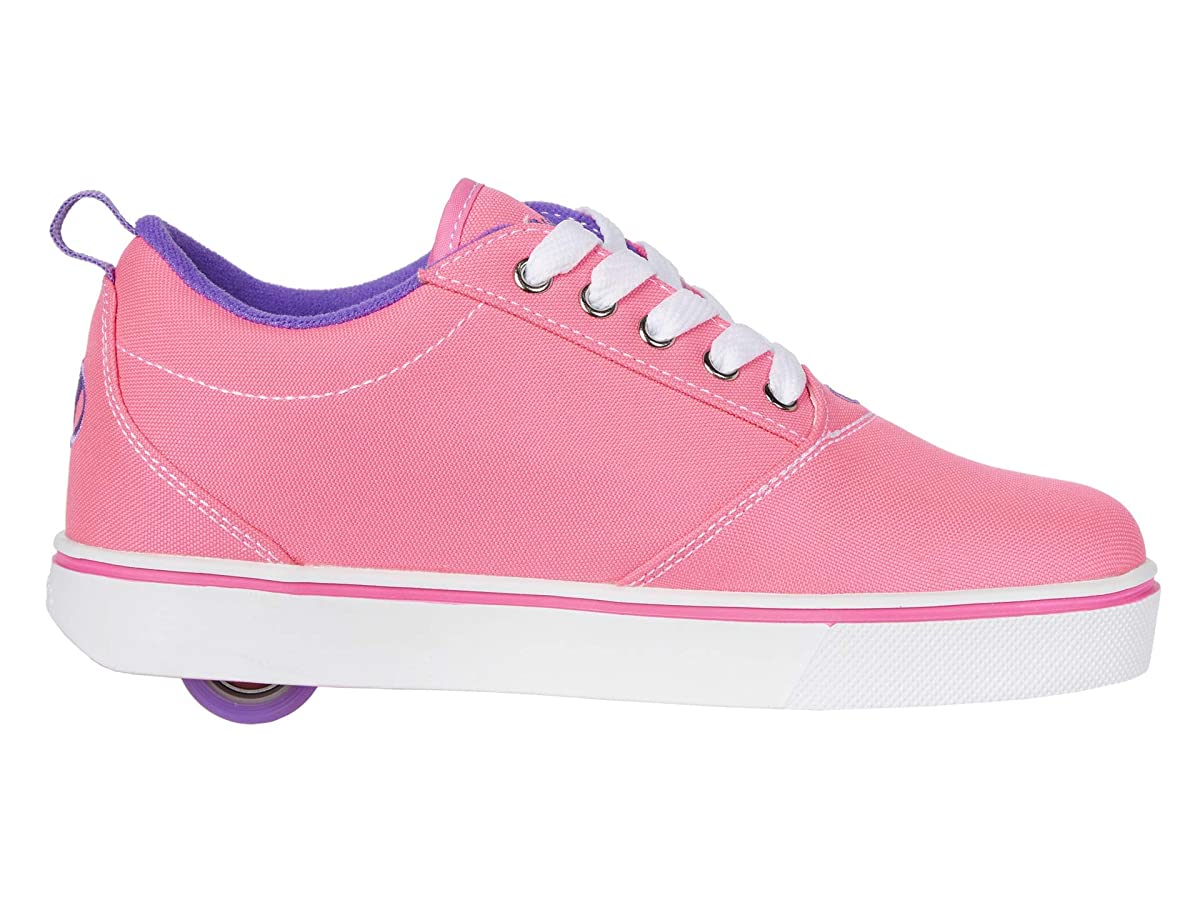 pink and white heelys