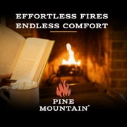 Pine Mountain Dark Roast Coffee Scented Fire Log, Single Log