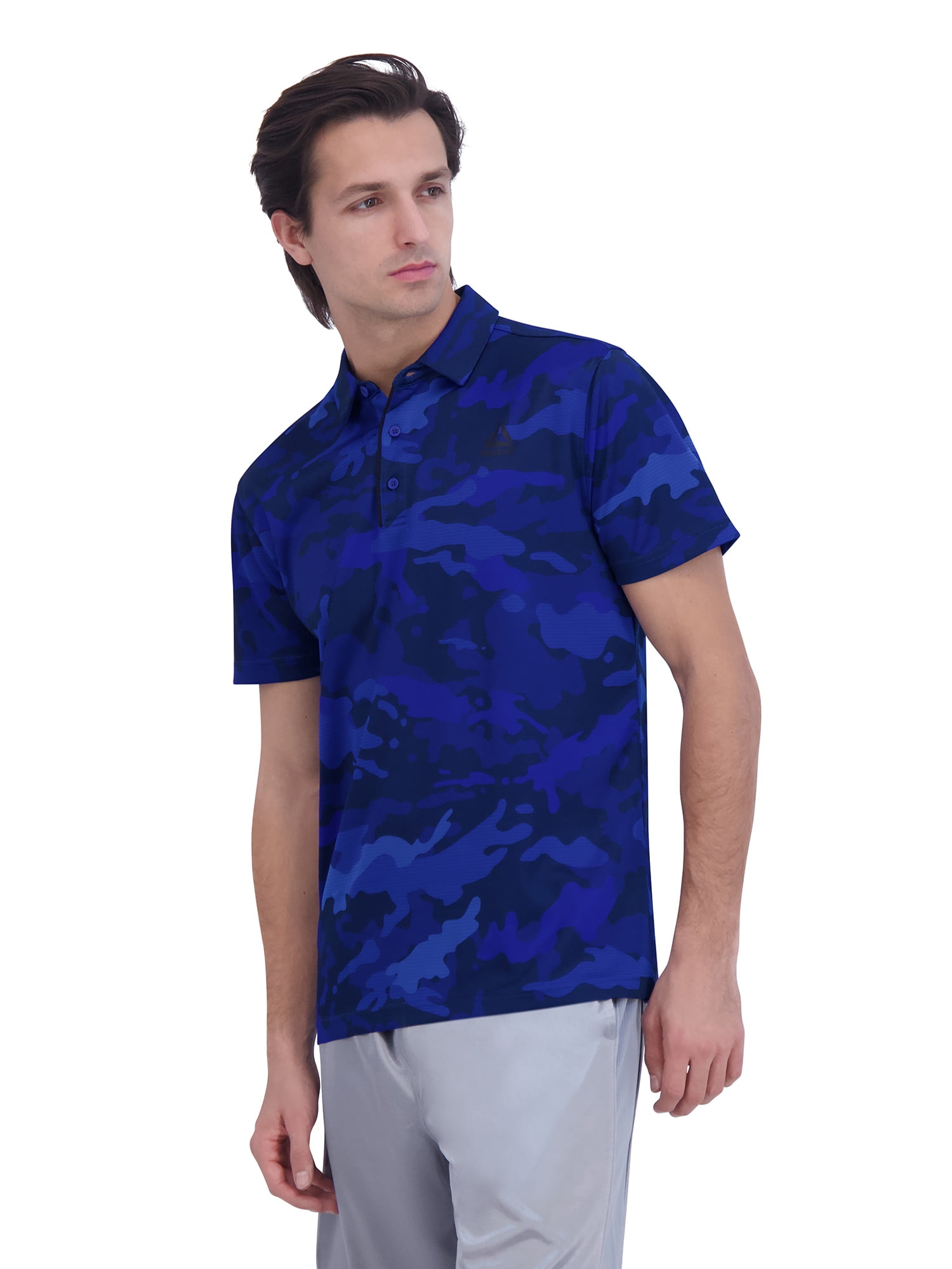 Reebok Men's and Big Men's Performance Polo Shirt, Sizes XS-5XL