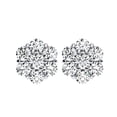 thumbnail image 2 of Chrono - Men's Diamond Cluster Earrings, 2 of 5