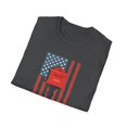 thumbnail image 4 of Vintage USA Flag Distressed Graphic Mailmen Appreciation Retro Postmasters Admiration Illustration Saying Unisex Softstyle T-Shirt, 4 of 4