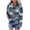 D-Navy, variant on successthop Hoodies for Women Plus Size Long Sleeve Hooded Sweatshirt Drawstring Top Floral Streetwear with Pockets XL