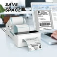thumbnail image 2 of NefLaca Shipping Label Holder, Thermal Label Holder for Rolls and Fan-Fold Labels, Desktop Label Printer Accessory for Office, Home, 2 of 6