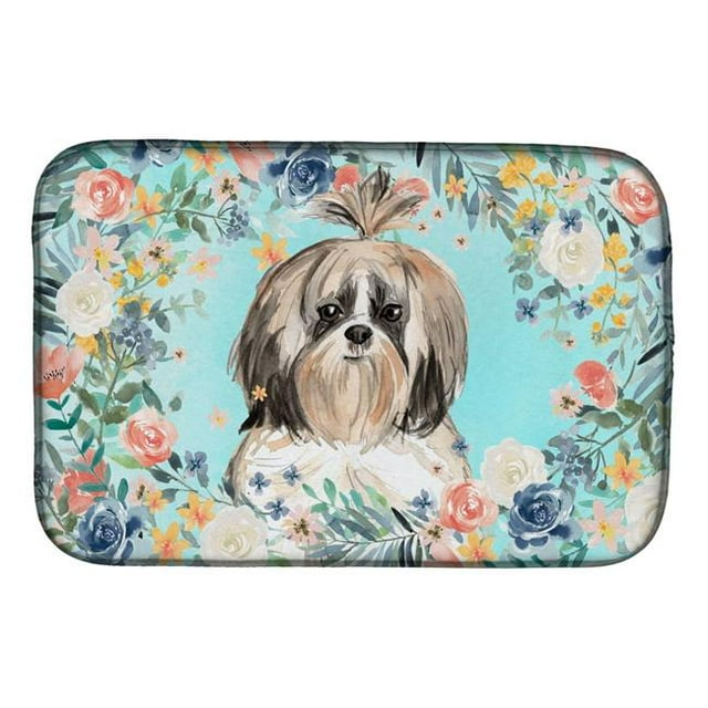 Carolines Treasures CK3410DDM Shih Tzu Dish Drying Mat