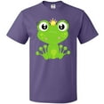 thumbnail image 3 of Inktastic Cute Frog, Green Frog, Frog Princess, Crown T-Shirt, 3 of 5