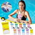 thumbnail image 3 of Agiferg Cartoon Mobile Phone Waterproof Bag Drifting PVC Mobile Phone Bag, 3 of 9
